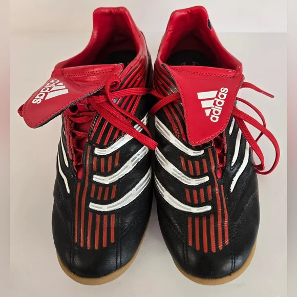 Rare Adidas Predator Absolute Absolion IC Red & Black Size US 7 Soccer Trainers - Picture 2 of 11